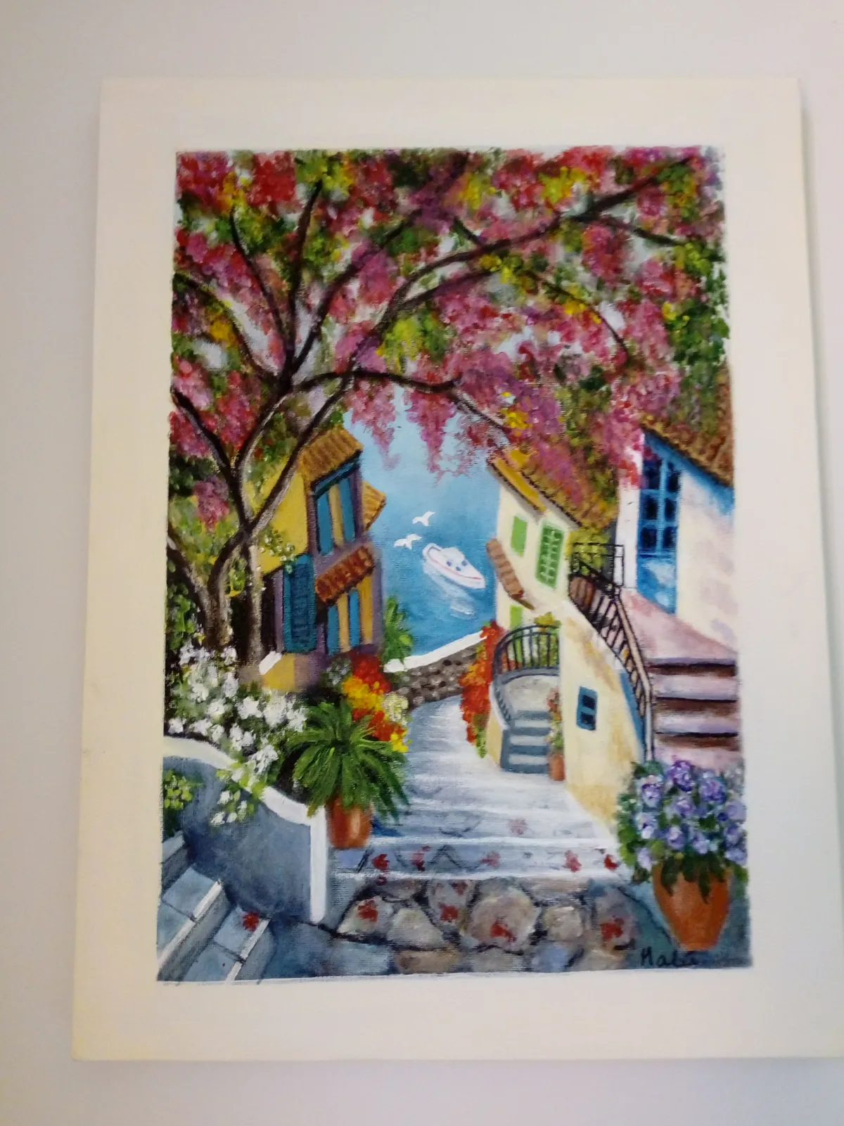 Pintura em tela. Pedido de alguém muito especial
